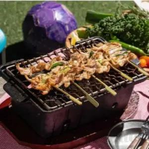 위플레이스 국내산 파닭발꼬치 250g 5꼬치 캠핑음식밀키트 맥주안주밀키트 핑거푸드안주 1인요리