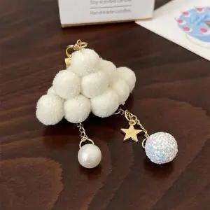 솜방울 키링 가방 고리 손목걸이