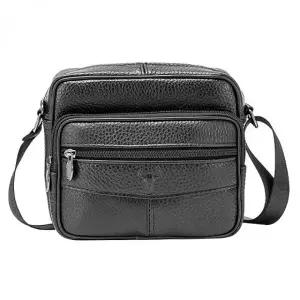 남자 가죽 미니 크로스백 핸드백