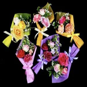 납골당 꾸미기 미니 조화 꽃다발 성묘 인테리어 꽃장식