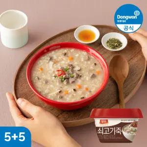 동원 양반 쇠고기죽 285g 5개+5개 총 10개