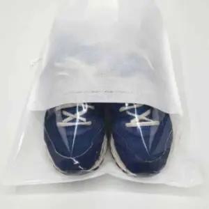 ( )신발보관 신발가방 여행용 신발케이스 신발주머니 부직포 투명창 화이트