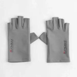 쿨링스 QT53XZ83 여성 스포츠 반장갑 그레이 기능성 등산장갑
