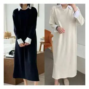 키친 셔츠형 하객 정장 임산부 임부복 원피스 88사이즈 빅사이즈 롱 아이보리 77사이즈 라렌 셔츠 여 17620