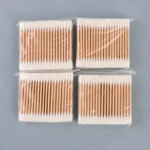 ( )나무 면봉 소재 귀 청소 화장 코튼 위생 400p 자작나무 대용량