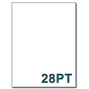 20.3 X 공예 뒷면에 제품 및 스크랩북, 10인치) 화이트 있는 판지 코어가 솔리드 28PT 탁월합니다 두꺼운 25.4CM(8