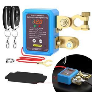 LED 디스플레이 리모컨 배터리 차단 스위치 (자동차 트럭 RV 보트용) 전원 킬 포함)