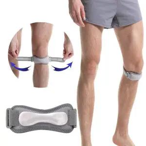 고급 ZT22TM36 실리콘 패드 무릎 보호대 런닝 헬스 니슬리브