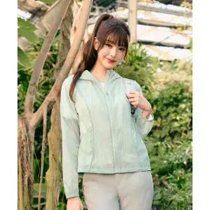 매장정품 [브랜드명] EIDER SHEER (시어) 여성 경량 후디 자켓_MINT DWM26154G2 126496