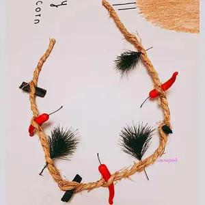 출산 금줄 용품 여아 선물 DIY 전통 만들기 남아 축하 센스있는 줄 준비def219