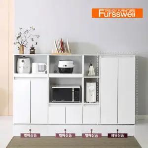 퍼스웰 앨리 LPM코팅 1200 주방수납장 그릇장 AU_055