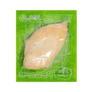 푸드원 맛닭 냉장 훈제 닭가슴살 마늘맛 100g 100팩 10kg