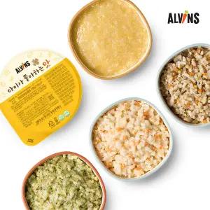 [보리보리/엘빈즈(제휴)]NEW 이유식 초기/중기/후기/완료기/국,반찬,볶음밥 골고루 20팩