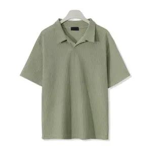 [하프클럽/엠엔씨]크로플 니트 반팔티 (MDBT753CM)