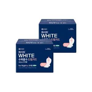 [화이트]화이트 수퍼흡수 드림가드 수퍼롱 8PX2팩