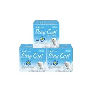 [화이트]화이트 스테이쿨 대형 16PX3팩