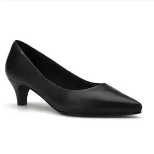 [제옥스] (비제바노)8VGHE14F1R  미끄럼방지 경량 쿠션 기본 면접용 구두 굽(4CM)