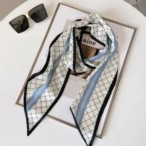 [최초가 17 800] 루아레 타이 롱 마름모 도트 롱 방도 목 스카프