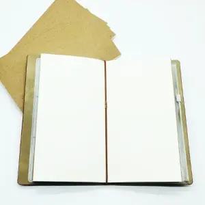 다이어리속지 크라프트 무지 미니 노트 수첩 105x190mm 메모장