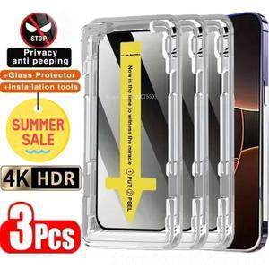 삼성 갤럭시 S21 플러스 S23FE S22 울트라 S24 S25 3개 안티 스파이 강화유리 프라이버시 스크린 보호필름
