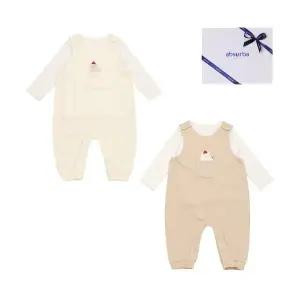 갤러리아 쟈카코튼모달우주복(A27-10608)가을,겨울 출산,예쁜아기옷