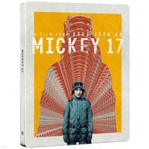 [Blu-ray] 미키 17 (2Disc, 4K UHD 스틸북 티저 한정판) : 블루레이 (미키 17 )
