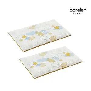 [돌레란][돌레란] 리에볼루션 마이폼 키즈 베개 2개 세트 (엑스트라 로우)