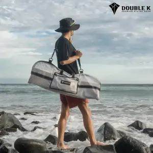 더블케이 화이트 메시 핀백 (P0000BXK)