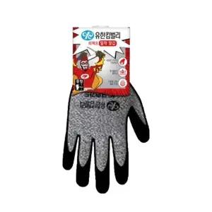 [크린가드] 크린가드 퍼펙트밀착장갑 코팅장갑 작업장갑 막노동장갑 목장갑 중형 3+1개입