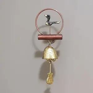 재물운 현관종 강력자석 현관문종 도어벨 달무리솟대곰보종