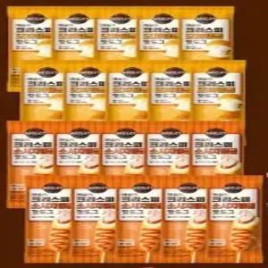 애슐리 크리스피 핫도그 20개입 (모짜탱글10+소시지탱글10) 피시방 미니핫도그