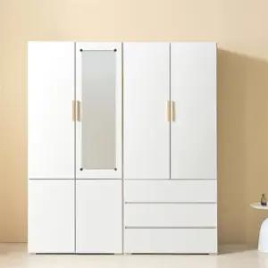 하부서랍 세트형 붙박이옷수납장 이불장겸옷장