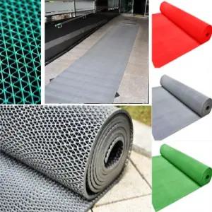 12M 대리석 미끄런바닥 물빠짐 그물망 롤매트 장마철 잘라쓰는 가성비 로비매트 인기 출입문발판