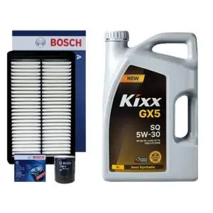 더넥스트 스파크 가솔린 엔진오일 세트 (킥스 GX5 5W30 4L + 보쉬 필터 세트)