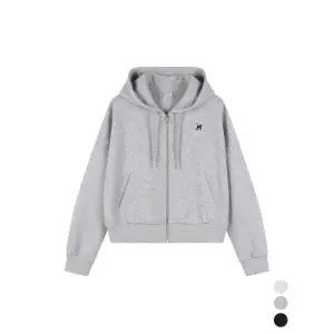 [롯데백화점]알래스카 여성)기모없는 더블니트 크롭 후드집업-PAF4TC2890