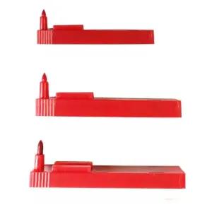 정압 기록지 펜 압력 빨간색 열처리 10개 온도 곡선 잉크 팬 모양 기