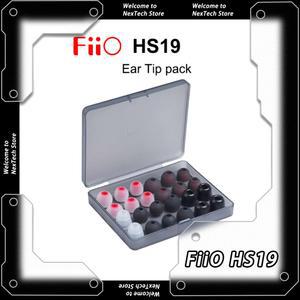 컴플라이폼팁 FiiO HS19 실리콘 교체 경솔한 느낌 없음 이어 12쌍 MEMORYFOAM BALANCED VOCAL BASS 이어