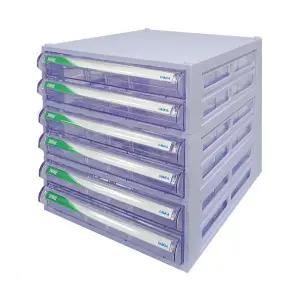 [국내생산 완제품] 모아이샵 투명수납함 특대형 703 다용도수납함 책상 소품 정리함 부품보관함 서랍형 서랍식 부품박스 부품함 멀티박스