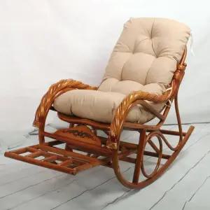 거실 흔들의자 쿠션 시트 등나무 라탄의자 안락의자 스윙의자 등받이