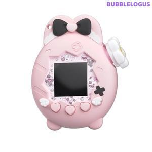 다마고치 파라다이스 부활절 달걀 토끼 실리콘 보호 케이스 패널 스티커와 손잡이 커버 게임 콘솔 악세사리