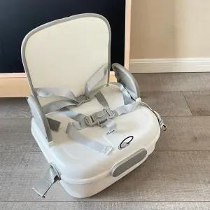 휴대용 아기의자 식탁 의자 휴대용 수납 가방 어린이 외출용 유아의자 아기보조의자