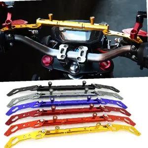 이륜차 핸들 그립바 확장 거치대 가방 걸이 튜닝 파츠 액세서리 장착 브라켓 봉