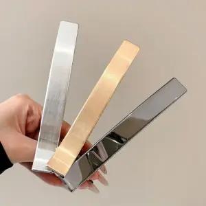 일자 메탈 대형 헤어 집게 대왕 헤어핀 집게핀