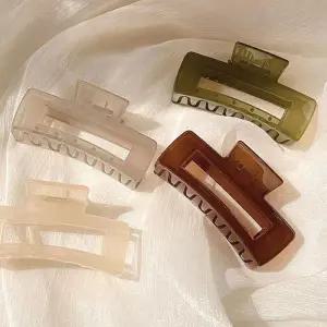 [신상오픈런]반투명집게핀 여름 파스텔 여성스러운 블링 머리핀 (30366748)