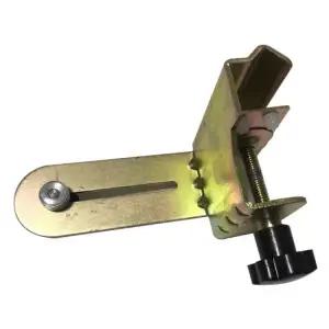 레벨기 거치대 하부 리프트 작업대 측정기 수평 서포트 철제 폴대 삼각대 자석 클램프 수