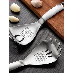 304 스텐 다진 마늘 신기 주방 가정용 다용도 도톰 건지기 수저 이유식 생강 분쇄 필터