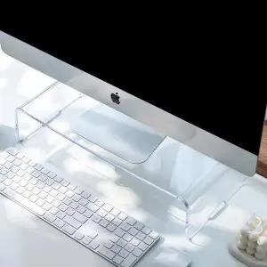 [일렉싱크]높은 아크릴 모니터 받침대 아이맥 스탠드 470mm