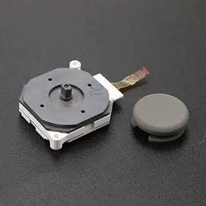 닌텐도 2DS / 3DS XL LL (다크 그레이)을 위해 엄지 스틱 그립 버튼 캡으로 교체하는 3D 아날로그 조이스틱