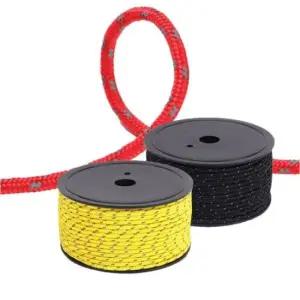 텐트 자이시스 대용량 반사 스트링로프 다용도 끈 50M롤