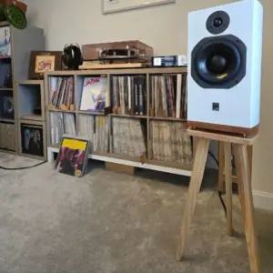 오디오 거치대 스피커 스탠드 받침대 프론트 한쌍 홈시어터 브래킷 미러 블루투스